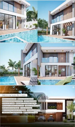 Imagem Casa com 4 Quartos à Venda, 213 m² em Terras Alphaville Camaçari  - Camaçari
