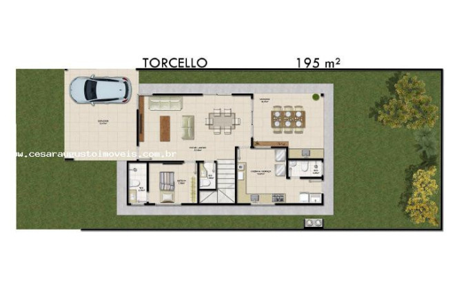Imagem Casa com 3 Quartos à Venda, 158 m²
