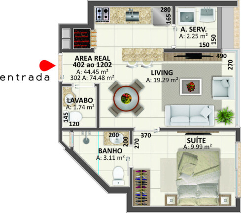 Imagem Apartamento com 2 Quartos à Venda, 57 m² em Capão Da Canoa - Capão Da Canoa