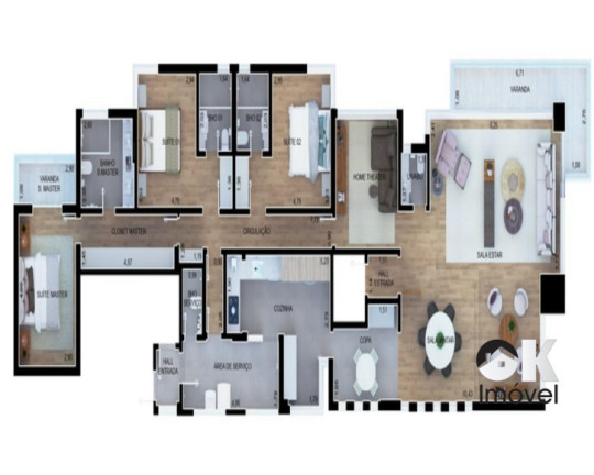 Imagem Apartamento com 3 Quartos à Venda, 212 m² em Higienópolis - São Paulo