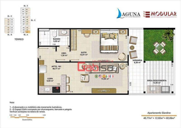 Imagem Casa com 1 Quarto à Venda, 46 m² em Portinho - Cabo Frio
