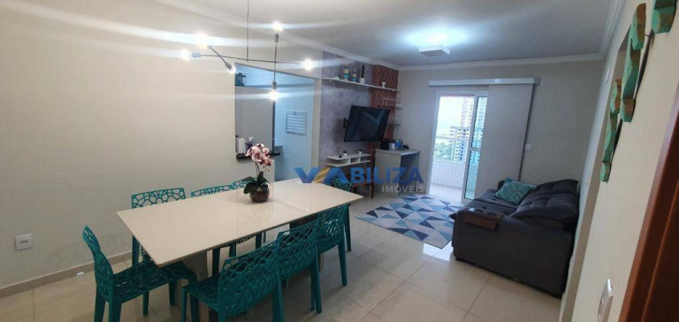 Apartamento com 2 Quartos à Venda, 92 m² em Guilhermina - Praia Grande
