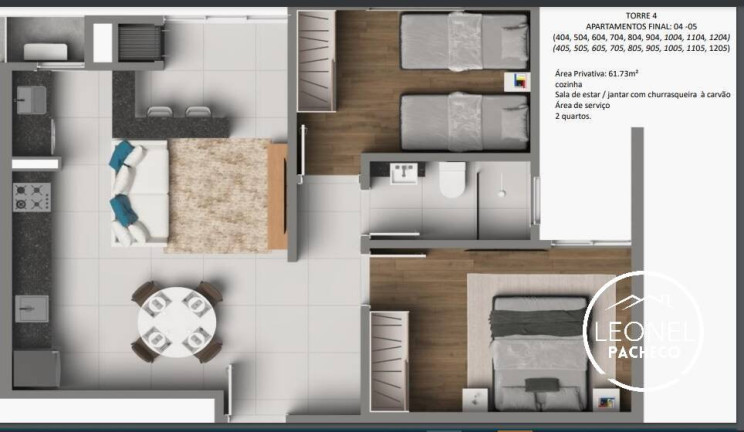 Imagem Apartamento com 2 Quartos à Venda, 61 m² em Santo Antonio - Balneário Piçarras Imagem Apartamento com 2 Quartos à Venda, 61 m² em Santo Antonio - Balneário Piçarras