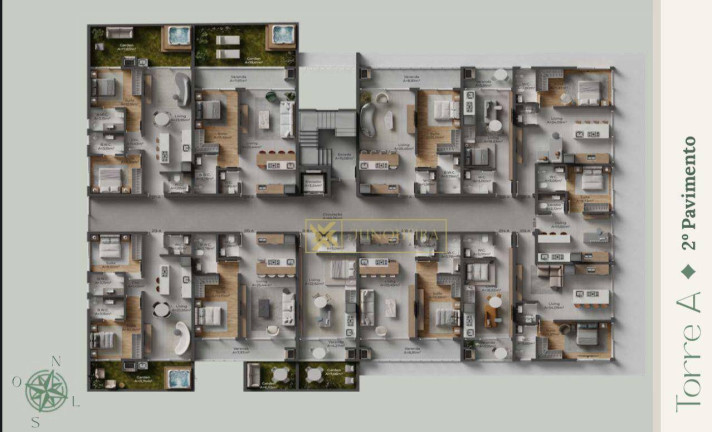 Imagem Studio com 1 Quarto à Venda, 42 m² em Cacupé - Florianópolis