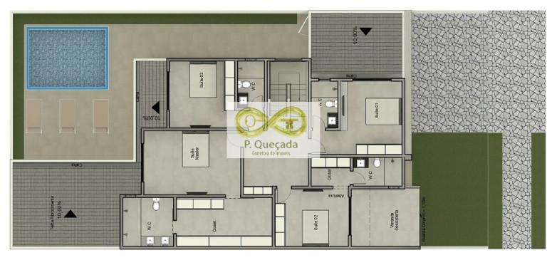 Imagem Casa com 4 Quartos à Venda, 311 m² em Parque Brasil 500 - Paulínia