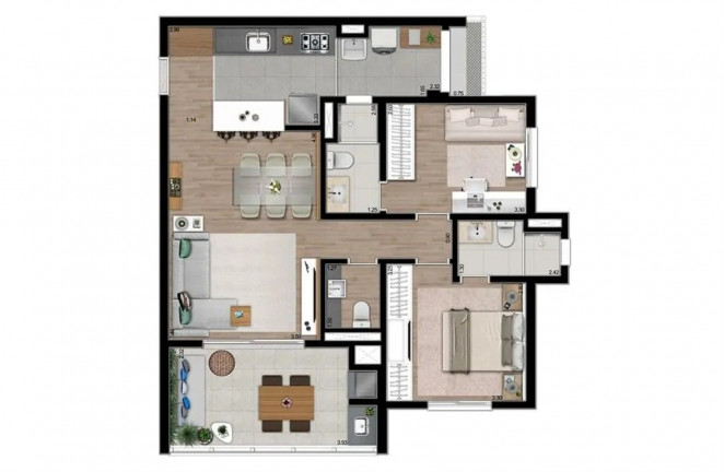 Imagem Imóvel com 2 Quartos à Venda, 114 m² em Vila Mariana - São Paulo