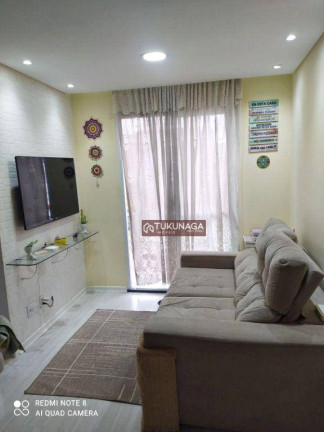 Apartamento com 2 Quartos à Venda, 45 m² em Jardim Guilhermino - Guarulhos