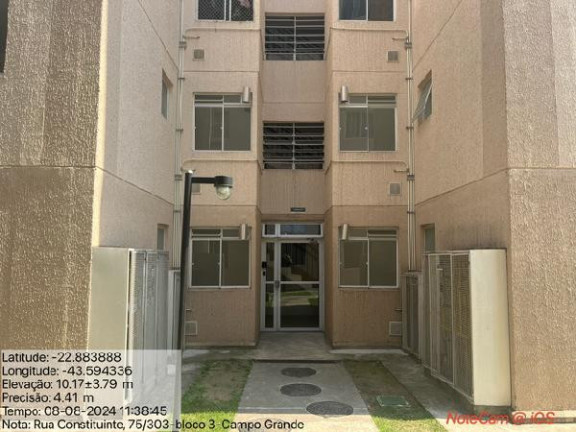Apartamento com 2 Quartos à Venda, 40 m² em Campo Grande - Rio De Janeiro