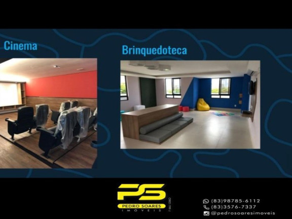 Imagem Apartamento com 3 Quartos à Venda, 84 m² em Miramar - João Pessoa