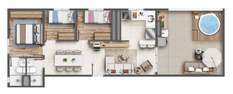 Imagem Imóvel com 1 Quarto à Venda, 25 m² em Vila Carmosina - São Paulo