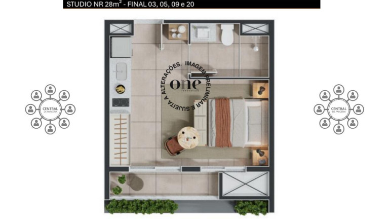 Imagem Imóvel à Venda, 28 m² em Santa Cecília - São Paulo Imagem Imóvel à Venda, 28 m² em Santa Cecília - São Paulo