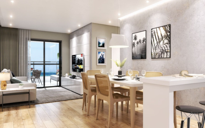 Imagem Apartamento com 2 Quartos à Venda, 67 m² em Mirim - Praia Grande Imagem Apartamento com 2 Quartos à Venda, 67 m² em Mirim - Praia Grande