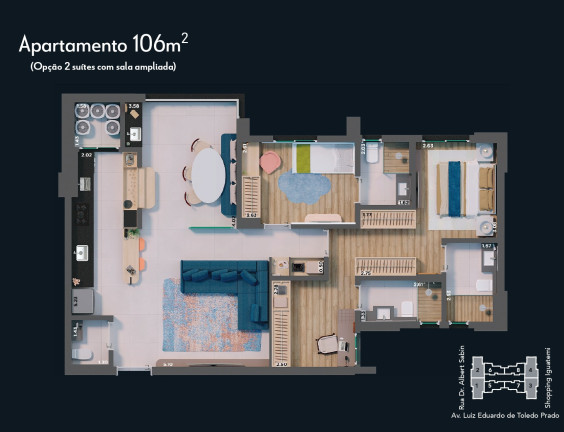 Imagem Imóvel com 3 Quartos à Venda, 106 m² em Vila Do Golf - Ribeirão Preto