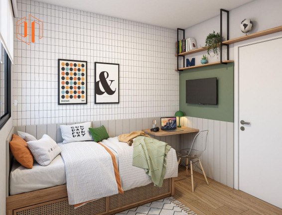 Imagem Apartamento com 2 Quartos à Venda, 46 m² em Vargem Grande - Pinhais
