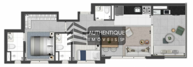 Imagem Apartamento com 2 Quartos à Venda, 74 m² em Jardins - São Paulo Imagem Apartamento com 2 Quartos à Venda, 74 m² em Jardins - São Paulo