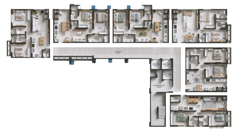 Imagem Apartamento com 2 Quartos à Venda, 69 m² em Morretes - Itapema