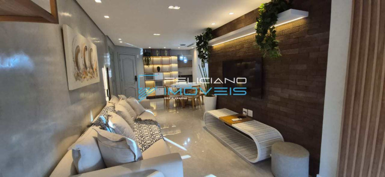 Imagem Apartamento com 2 Quartos à Venda, 91 m² em Canto Do Forte - Praia Grande