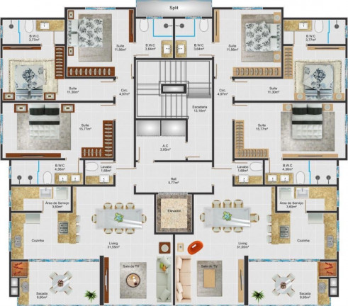 Imagem Imóvel com 3 Quartos à Venda, 114 m² em Itapema - Itapema