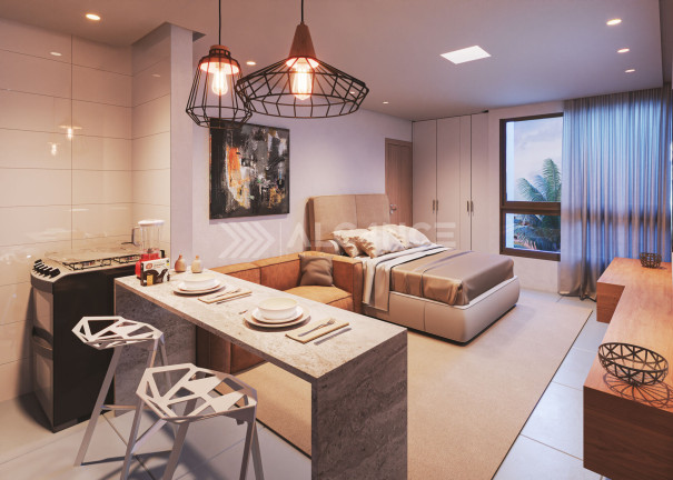 Imagem Apartamento com 2 Quartos à Venda, 57 m² em Ponta De Campina - Cabedelo