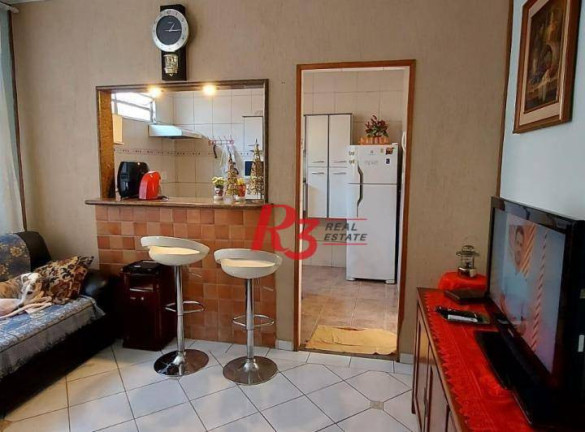 Imagem Sobrado com 2 Quartos à Venda, 85 m² em Gonzaga - Santos