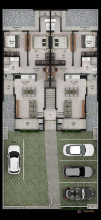 Imagem Apartamento com 2 Quartos à Venda, 68 m² em Meia Praia - Navegantes