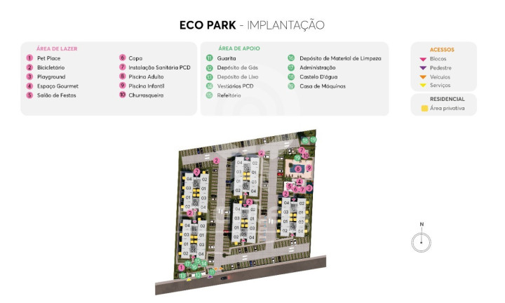 Imagem Apartamento com 2 Quartos à Venda, 41 m² em Urucunema - Eusébio