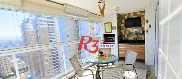 Imagem Apartamento com 3 Quartos à Venda, 111 m² em Ponta Da Praia - Santos