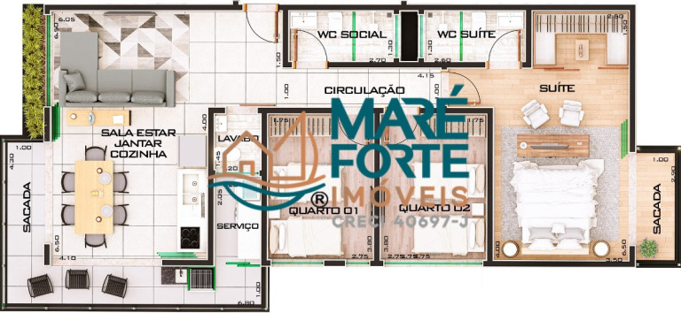 Imagem Apartamento com 3 Quartos à Venda, 124 m² em Martim De Sa - Caraguatatuba Imagem Apartamento com 3 Quartos à Venda, 124 m² em Martim De Sa - Caraguatatuba