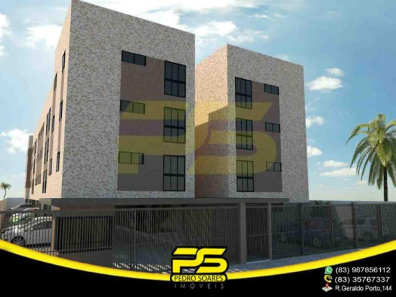 Apartamento com 2 Quartos à Venda, 50 m² em Mangabeira - João Pessoa