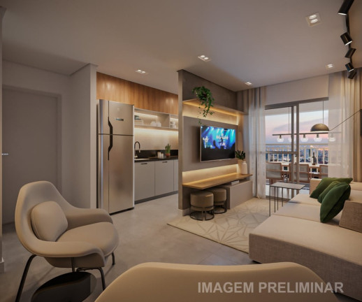 Imagem Apartamento com 1 Quarto à Venda, 37 m² em Vila Guilhermina - São Paulo