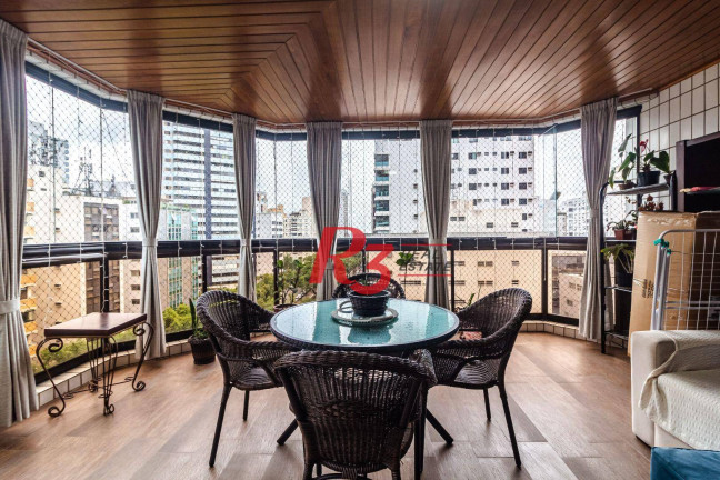 Apartamento com 4 Quartos à Venda, 377 m² em Gonzaga - Santos