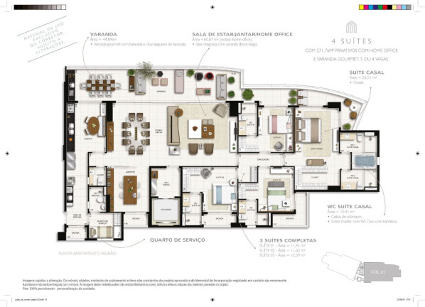 Imagem Apartamento com 4 Quartos à Venda, 271 m² em 
     Meireles
     - 
     Fortaleza
    