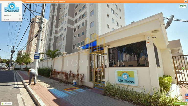 Imagem Apartamento com 2 Quartos à Venda, 44 m² em Palmeiras De São José - São José Dos Campos