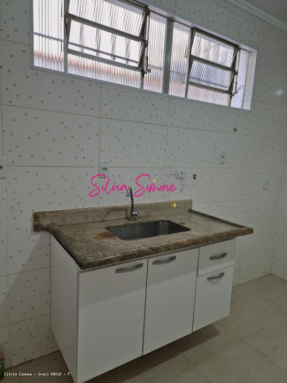 Imagem Casa com 3 Quartos para Alugar, 98 m² em Marapé - Santos