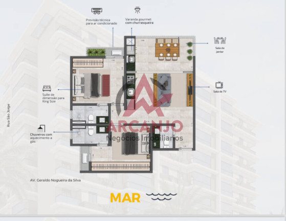 Imagem Apartamento com 2 Quartos à Venda, 60 m² em Praia Das Palmeiras - Caraguatatuba Imagem Apartamento com 2 Quartos à Venda, 60 m² em Praia Das Palmeiras - Caraguatatuba