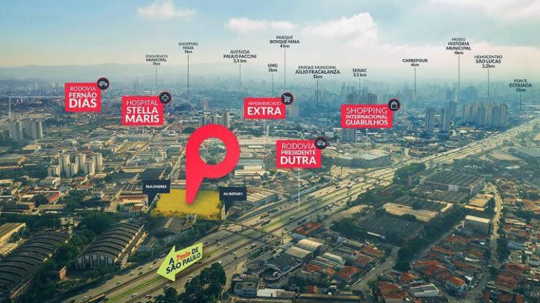 Imagem Apartamento com 2 Quartos para Alugar, 37 m² em Vila Endres - Guarulhos