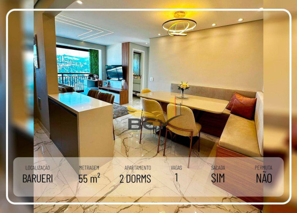 Apartamento com 2 Quartos à Venda, 55 m² em Vila São Luiz (valparaízo) - Barueri