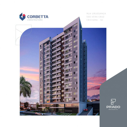 Apartamento com 2 Quartos à Venda, 77 m² em Centro - Criciúma