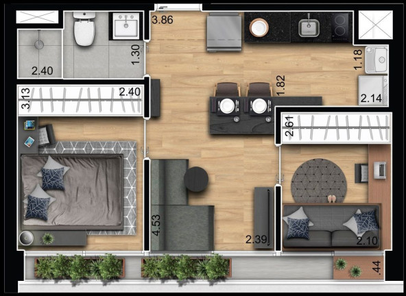 Imagem Apartamento com 2 Quartos à Venda, 38 m² em Jardim Paulista - São Paulo Imagem Apartamento com 2 Quartos à Venda, 38 m² em Jardim Paulista - São Paulo
