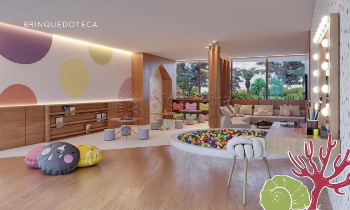 Imagem Flat com 1 Quarto à Venda, 32 m² em Muro Alto - Ipojuca