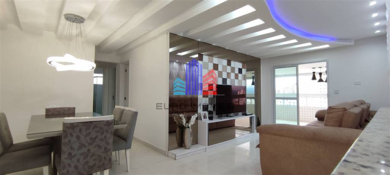 Imagem Apartamento com 3 Quartos à Venda, 127 m² em Campo Da Aviacao - Praia Grande