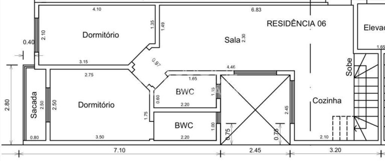 Imagem Apartamento com 2 Quartos à Venda, 46 m² em Vila Camilópolis - Santo André