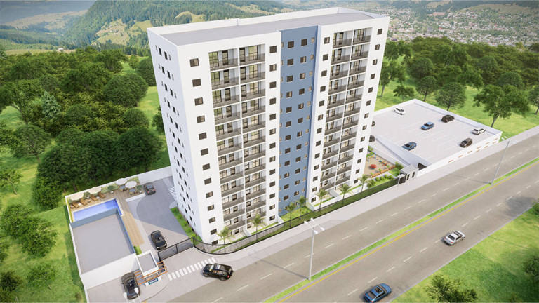Apartamento com 2 Quartos à Venda,  em Jardim Do Vale - Guaratinguetá