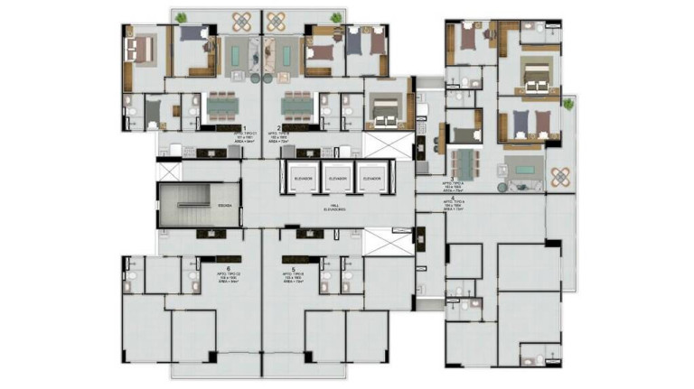 Imagem Apartamento com 3 Quartos à Venda, 72 m² em Presidente Kennedy - Fortaleza