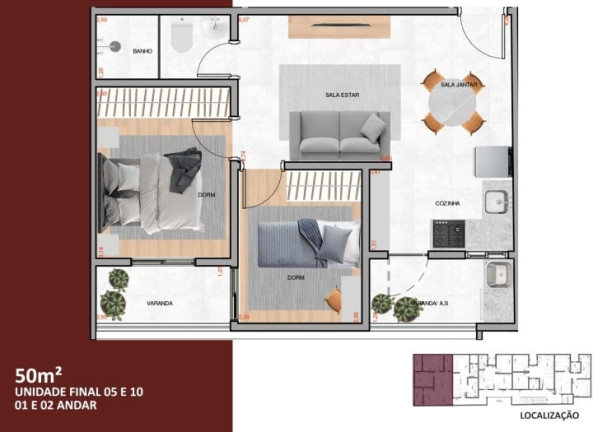 Imagem Apartamento com 2 Quartos à Venda, 40 m² em Alto Da Moóca - São Paulo Imagem Apartamento com 2 Quartos à Venda, 40 m² em Alto Da Moóca - São Paulo
