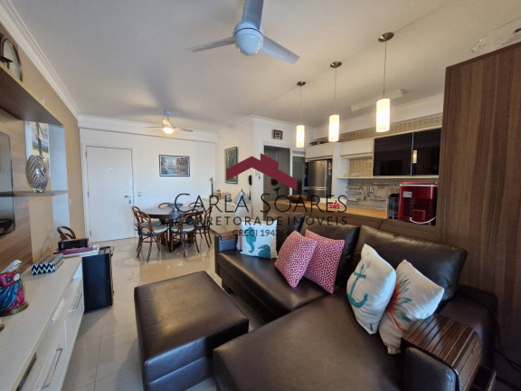 Imagem Apartamento com 2 Quartos à Venda, 118 m² em Vila Alzira - Guarujá
