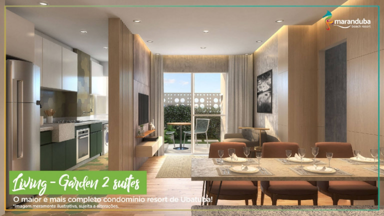 Imagem Apartamento com 3 Quartos à Venda, 68 m² em Praia Do Sapê - Ubatuba