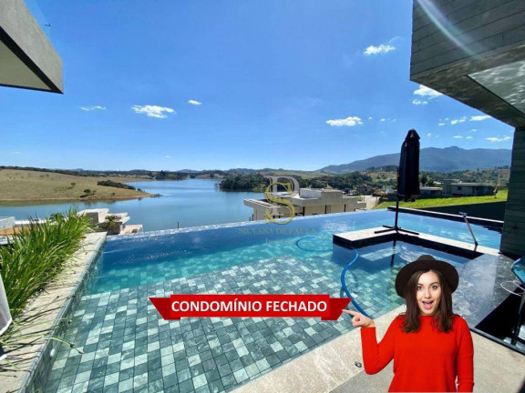 Casa com 6 Quartos à Venda, 627 m² em Condomínio Residencial Santa Fé Iii - Joanópolis