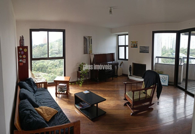 Imagem Apartamento com 4 Quartos para Alugar, 196 m² em Panamby - São Paulo