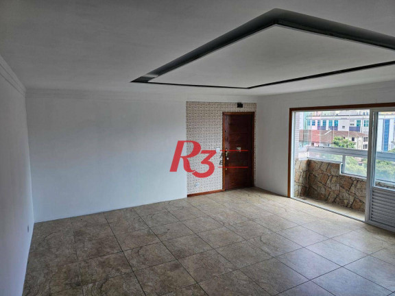 Apartamento com 3 Quartos à Venda, 138 m² em Embaré - Santos
